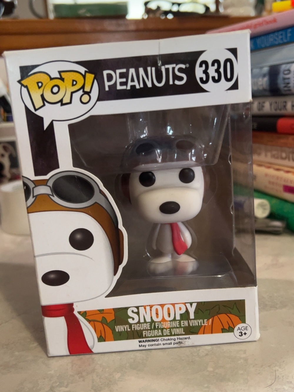Halloween Funko Pop SNOOPY Pilot Red Baron Peanuts Vinyl 330 Great Pumpkin